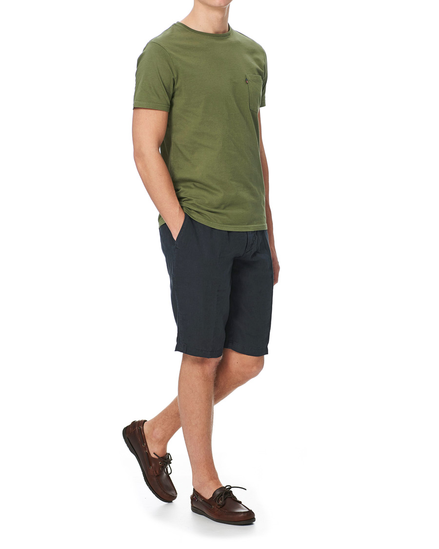 Homme | T-shirts | Lexington | Travis Pocket Crew Neck Tee Green