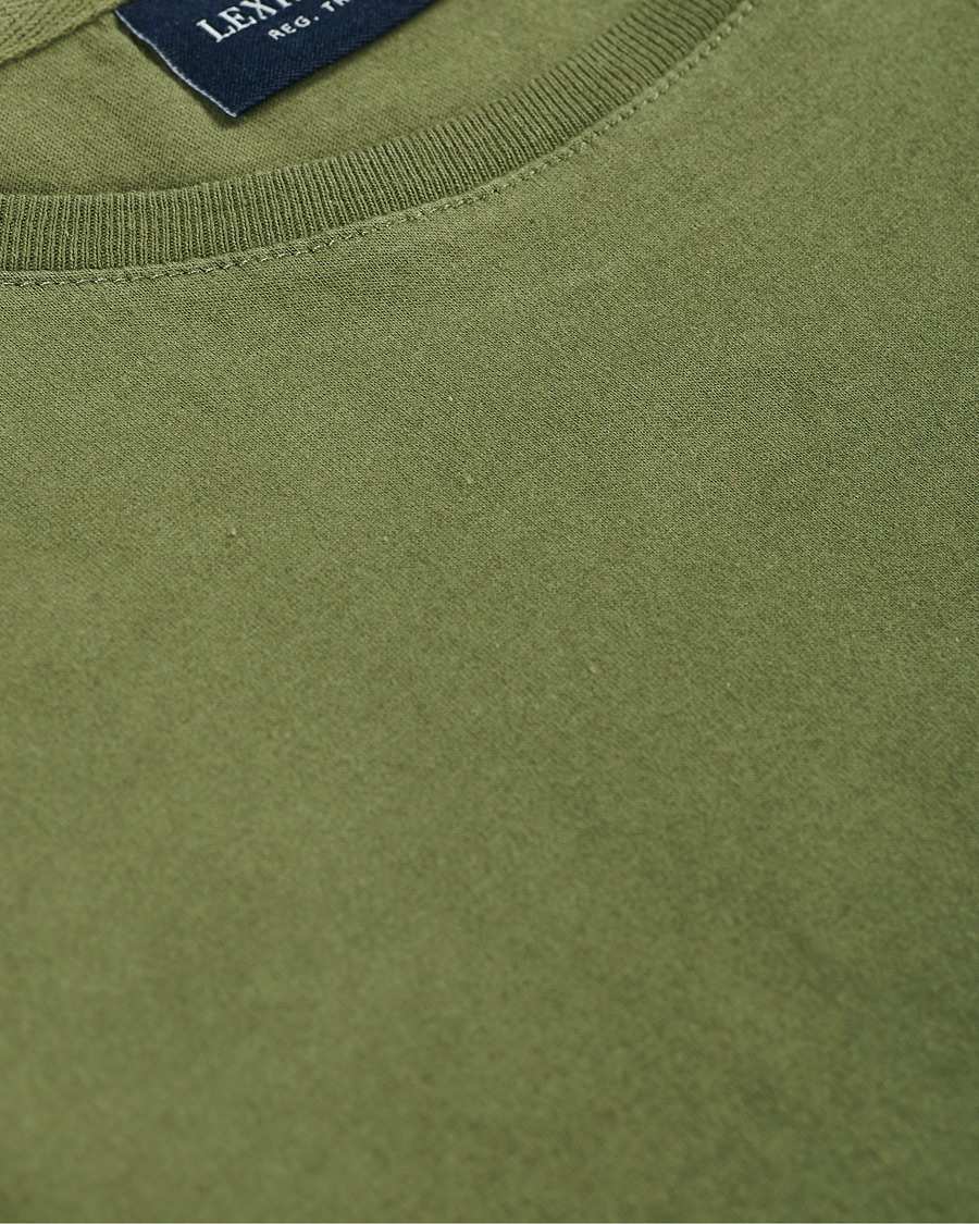 Homme | T-shirts | Lexington | Travis Pocket Crew Neck Tee Green