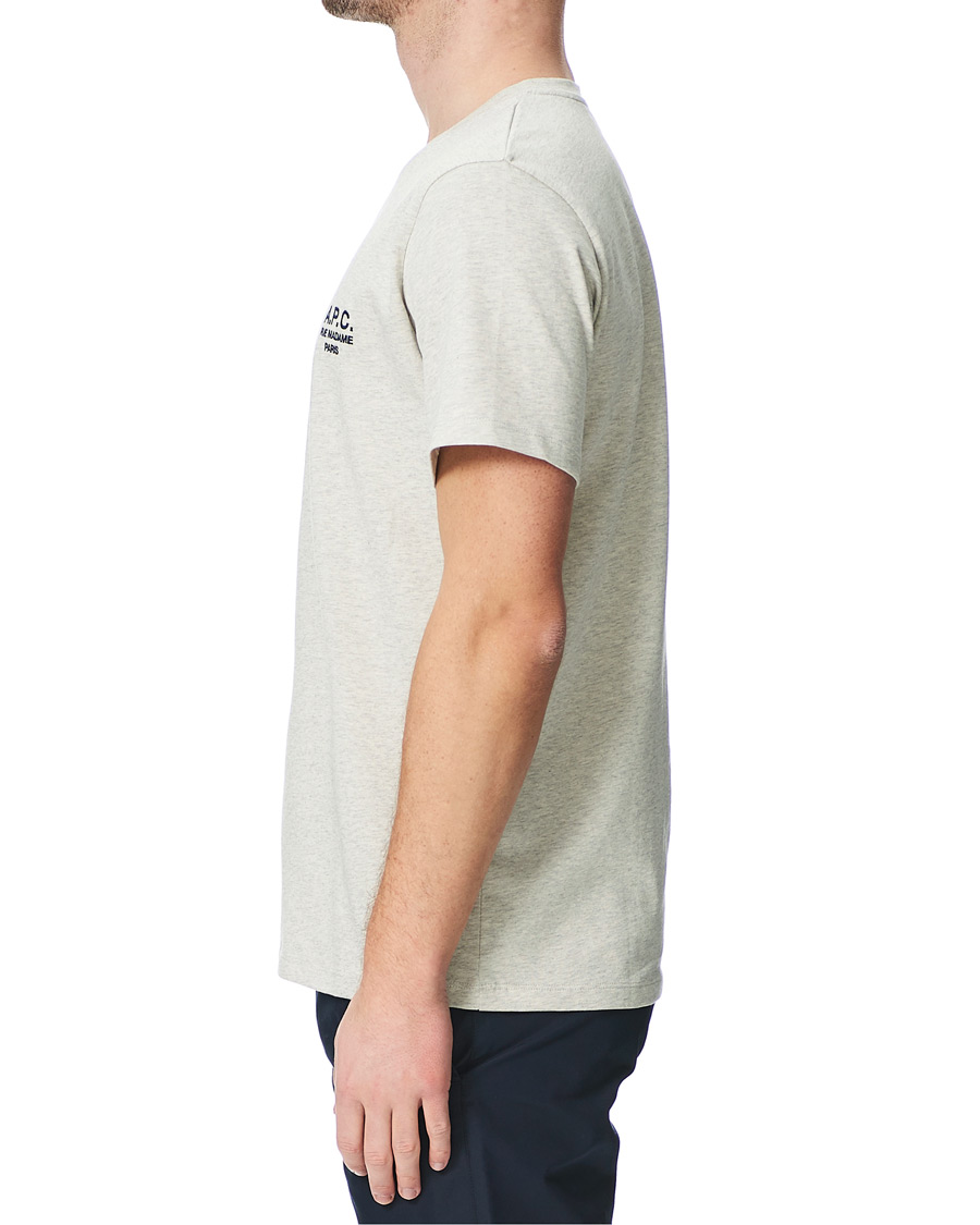 Homme | T-shirts | A.P.C. | Raymond Short Sleeve T-Shirt Ecru