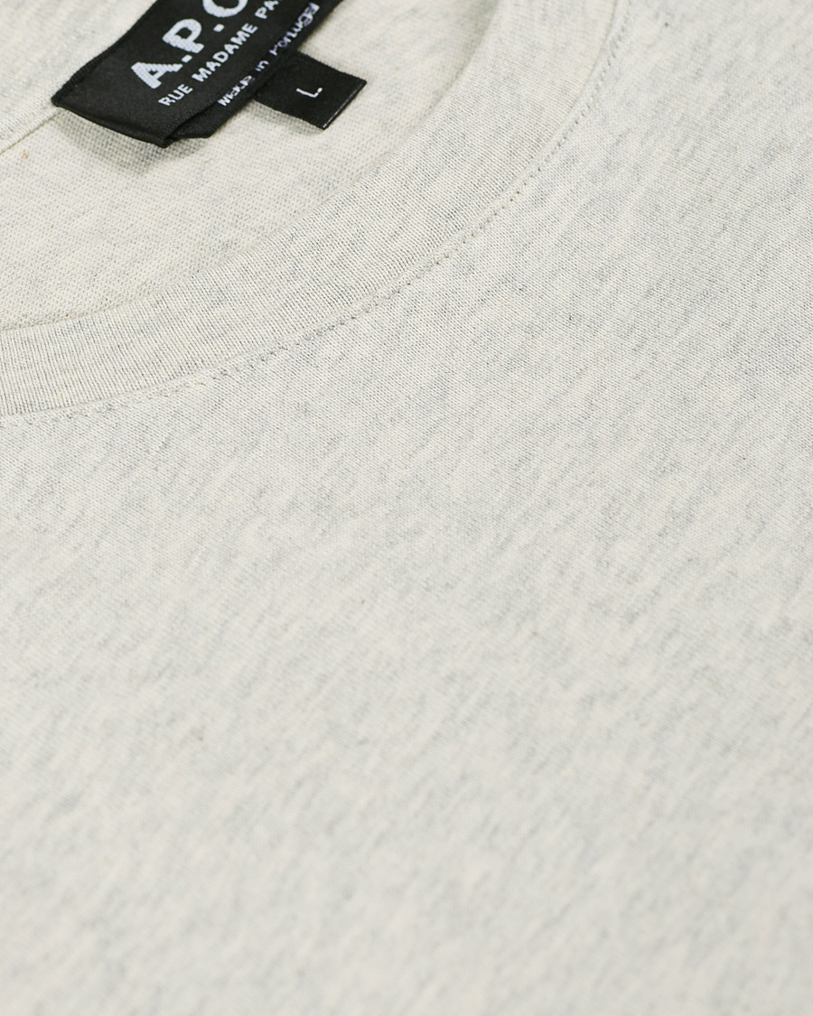 Homme | T-shirts | A.P.C. | Raymond Short Sleeve T-Shirt Ecru