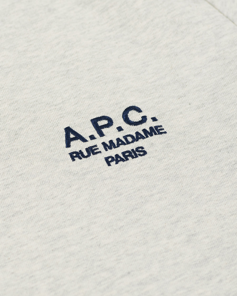 Homme | T-shirts | A.P.C. | Raymond Short Sleeve T-Shirt Ecru