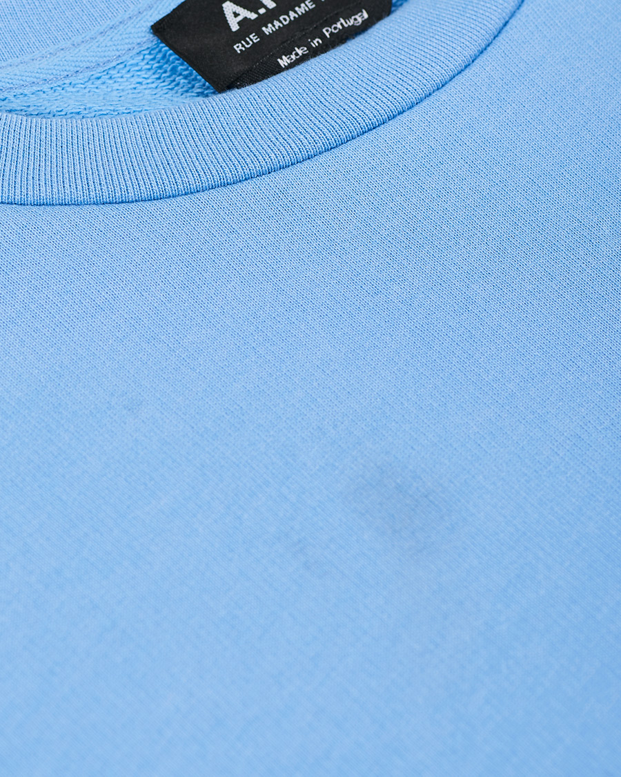 Homme | Pulls Et Tricots | A.P.C. | Mike Vintage Sweatshirt Light Blue