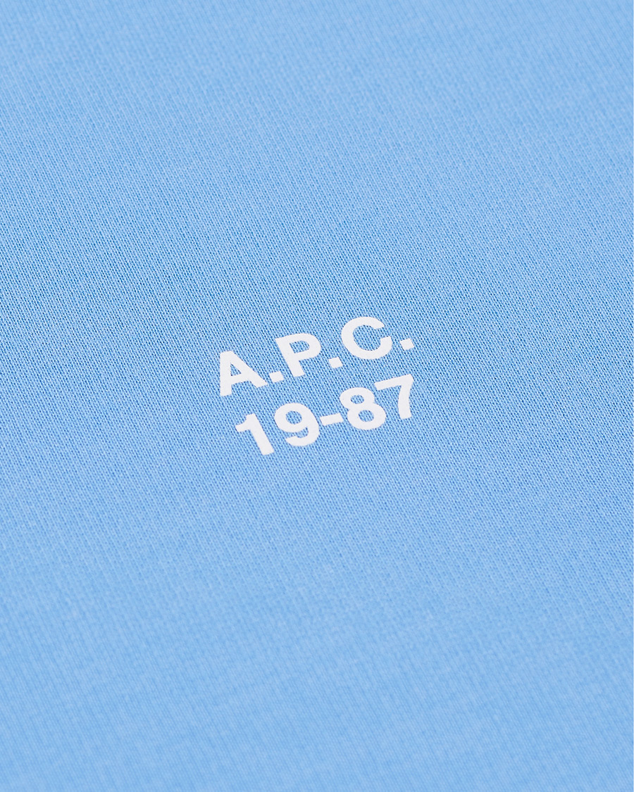Homme | Pulls Et Tricots | A.P.C. | Mike Vintage Sweatshirt Light Blue