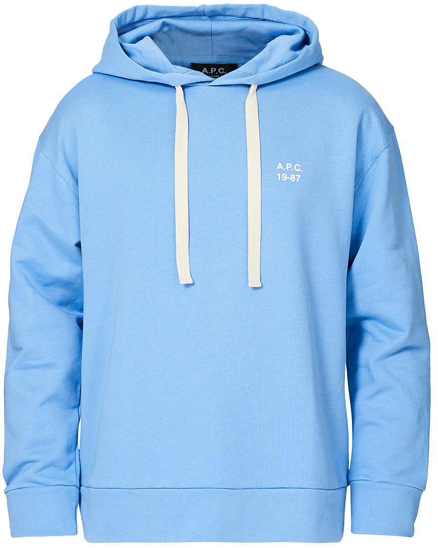 Homme | Pulls Et Tricots | A.P.C. | Jason Vintage Hoodie Light Blue