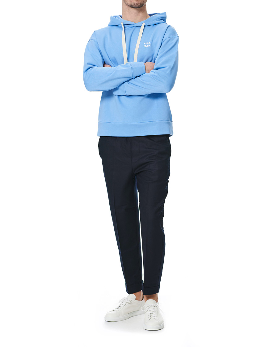 Homme | Pulls Et Tricots | A.P.C. | Jason Vintage Hoodie Light Blue