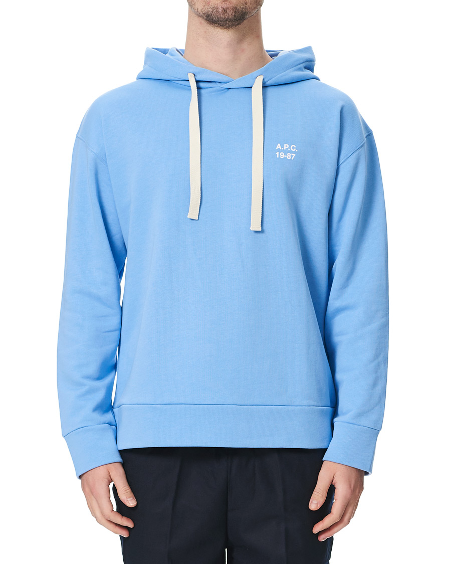 Homme | Pulls Et Tricots | A.P.C. | Jason Vintage Hoodie Light Blue