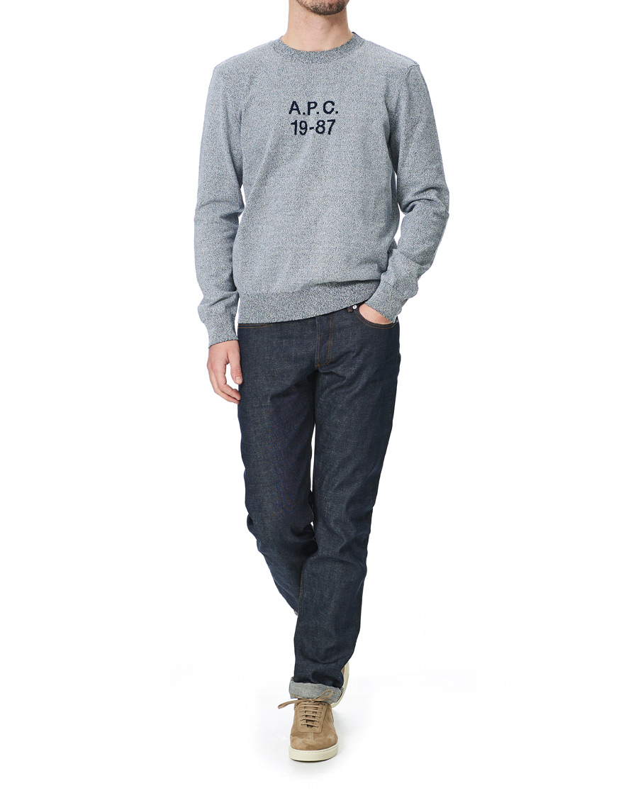 Homme | Pulls Et Tricots | A.P.C. | 1987 Pullover Steel Blue