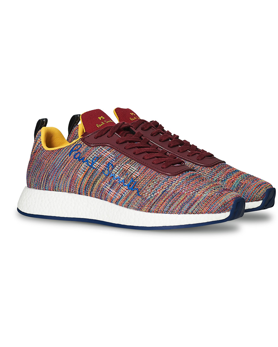 Heren | PS Paul Smith Zeus Running Sneakers Red | PS Paul Smith | Zeus Running Sneakers Red