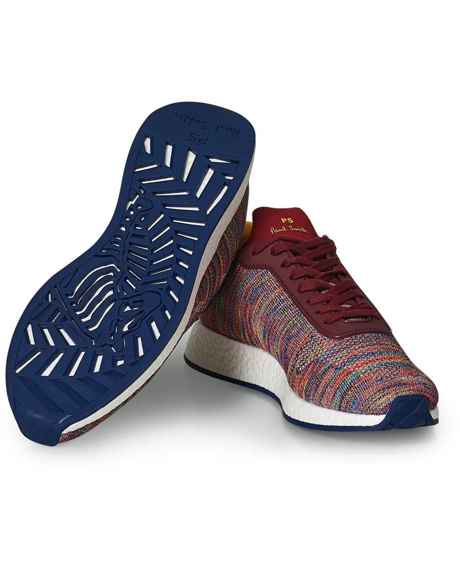 Heren | PS Paul Smith Zeus Running Sneakers Red | PS Paul Smith | Zeus Running Sneakers Red