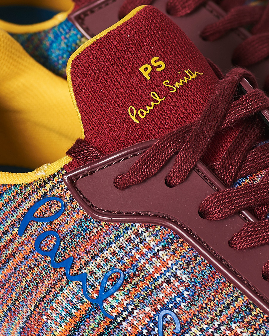 Heren | PS Paul Smith Zeus Running Sneakers Red | PS Paul Smith | Zeus Running Sneakers Red