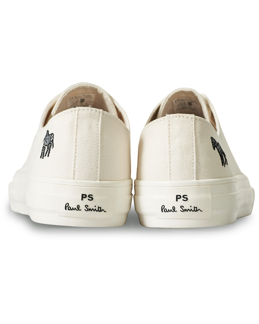 Homme | PS Paul Smith Kinsey Canvas Sneakers White | PS Paul Smith | Kinsey Canvas Sneakers White