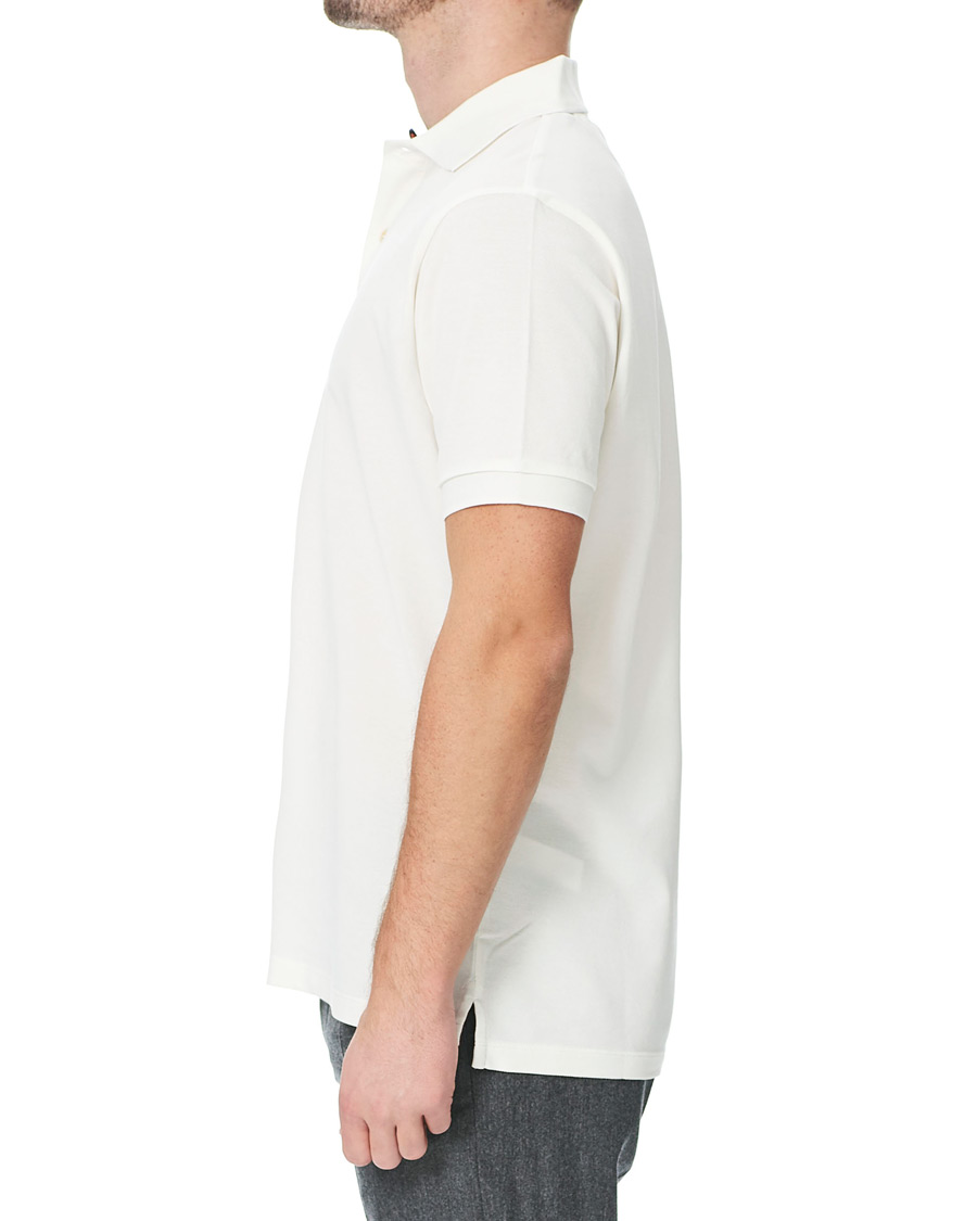 Homme | Polos | Paul Smith | Placket Stripe Polo White
