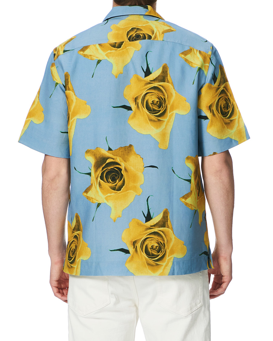 Homme | Chemises | Paul Smith | Tailored Fit Flower Print Resort Shirt Green