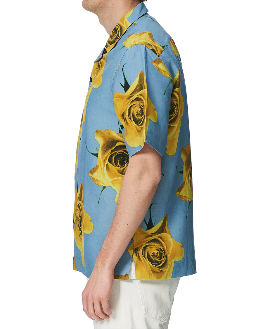 Homme | Chemises | Paul Smith | Tailored Fit Flower Print Resort Shirt Green