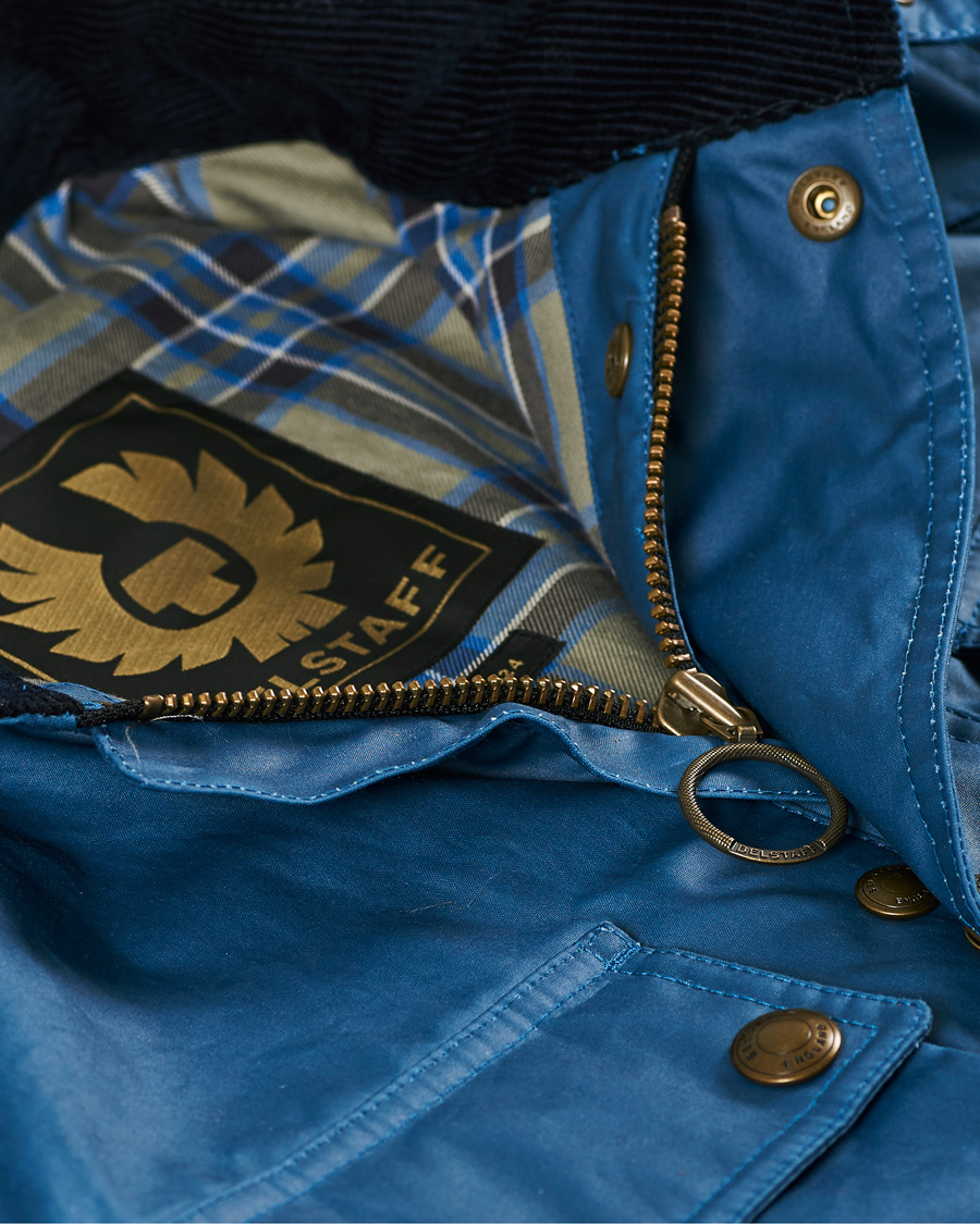 Homme | Manteaux Et Vestes | Belstaff | Fieldmaster Waxed Jacket Airforce Blue