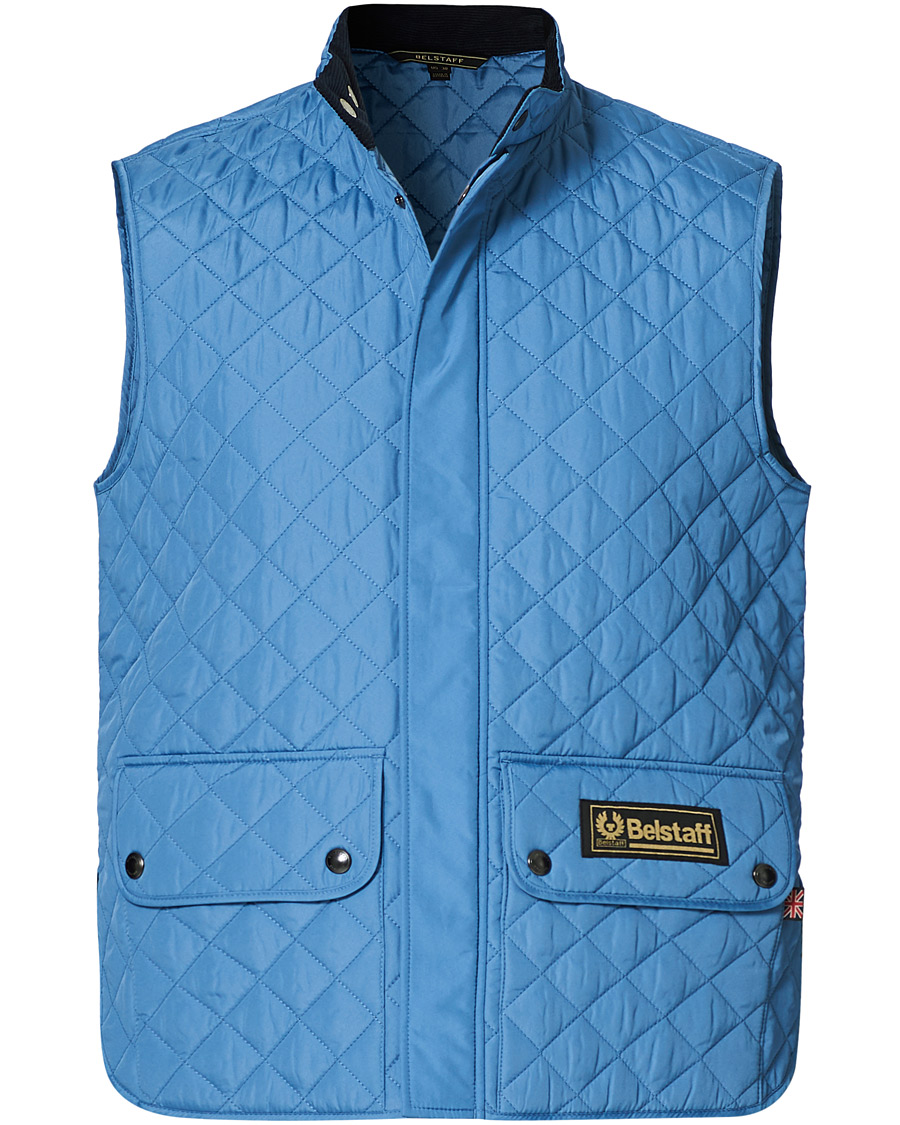 Heren | Jassen | Belstaff | Waistcoat Quilted Airforce Blue