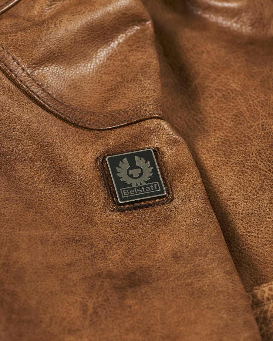 Homme | Manteaux Et Vestes | Belstaff | Trialmaster Panther 2.0 Leather Jacket Burnished Gold