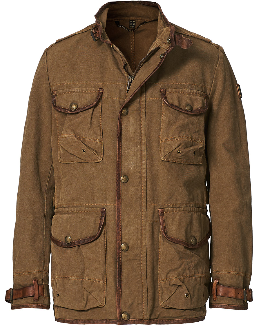 Homme | Manteaux Et Vestes | Belstaff | Journey Cotton Canvas Utility Jacket Mountain