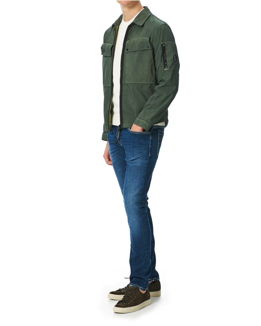 Homme | Chemises | C.P. Company | Taylon P Garment Dyed Shirt Jacket Green