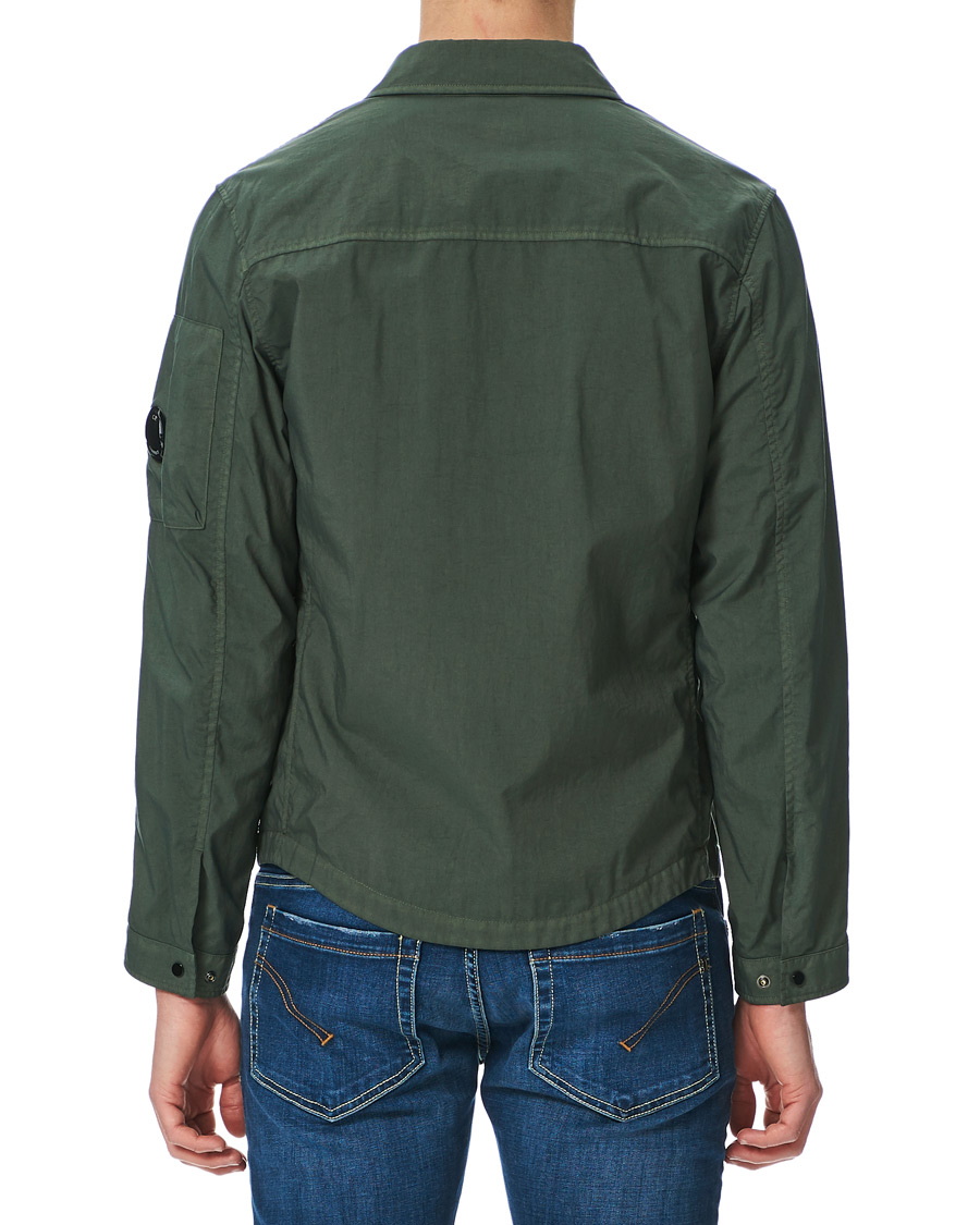 Homme | Chemises | C.P. Company | Taylon P Garment Dyed Shirt Jacket Green