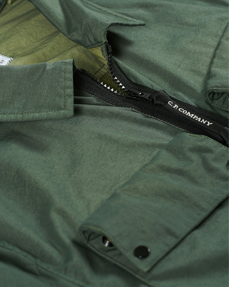 Homme | Chemises | C.P. Company | Taylon P Garment Dyed Shirt Jacket Green