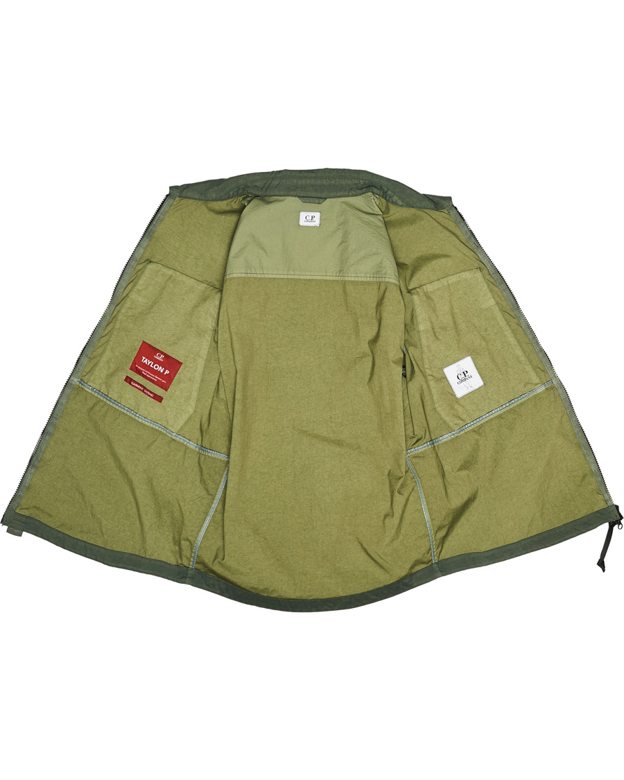 Homme | Chemises | C.P. Company | Taylon P Garment Dyed Shirt Jacket Green