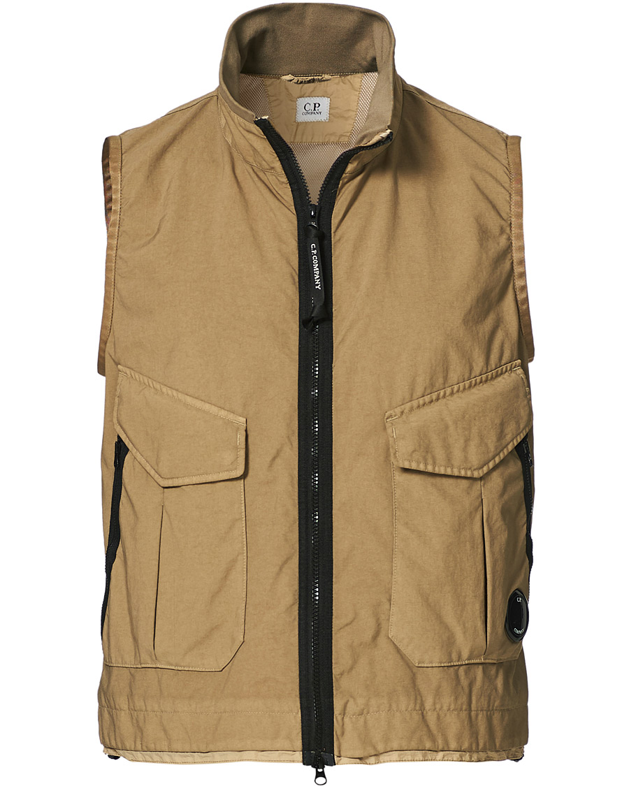 Homme | Manteaux Et Vestes | C.P. Company | Taylon P Lens Vest Sand