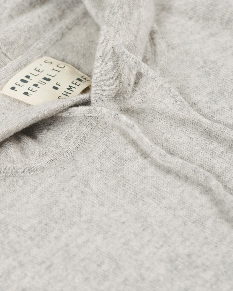 Homme | Pulls Et Tricots | People's Republic of Cashmere | Cashmere Hoodie Ash Grey