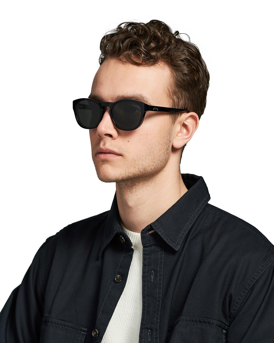 Homme | Brioni BR0082S Sunglasses Black/Grey | Brioni | BR0082S Sunglasses Black/Grey