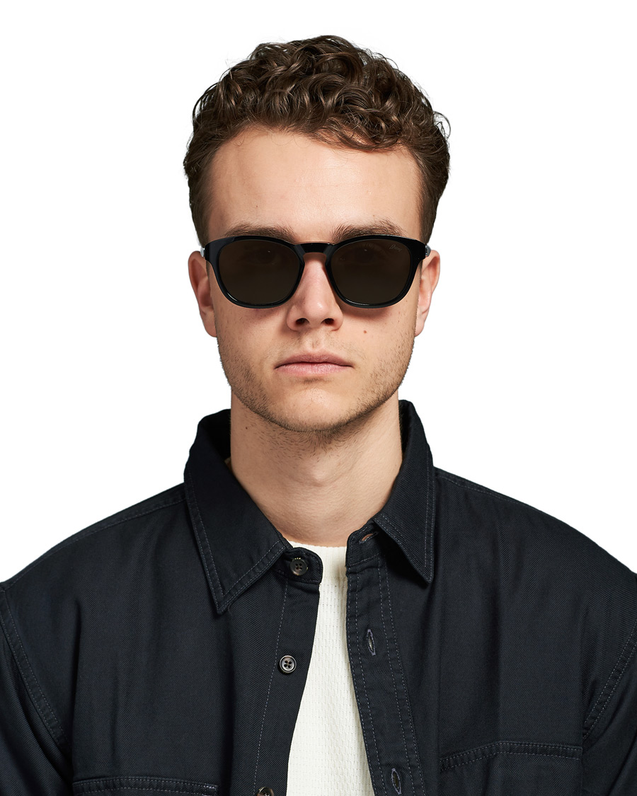 Homme | Brioni BR0082S Sunglasses Black/Grey | Brioni | BR0082S Sunglasses Black/Grey