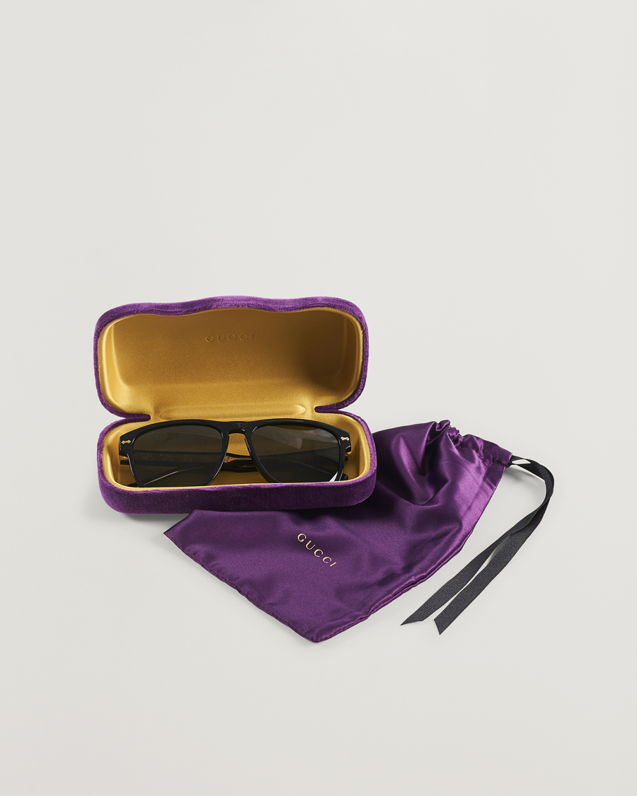 Homme | Gucci GG0911S Sunglasses Black/Grey | Gucci | GG0911S Sunglasses Black/Grey