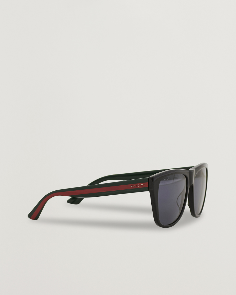 Homme | Lunettes De Soleil | Gucci | GG0926S Sunglasses Black/Green