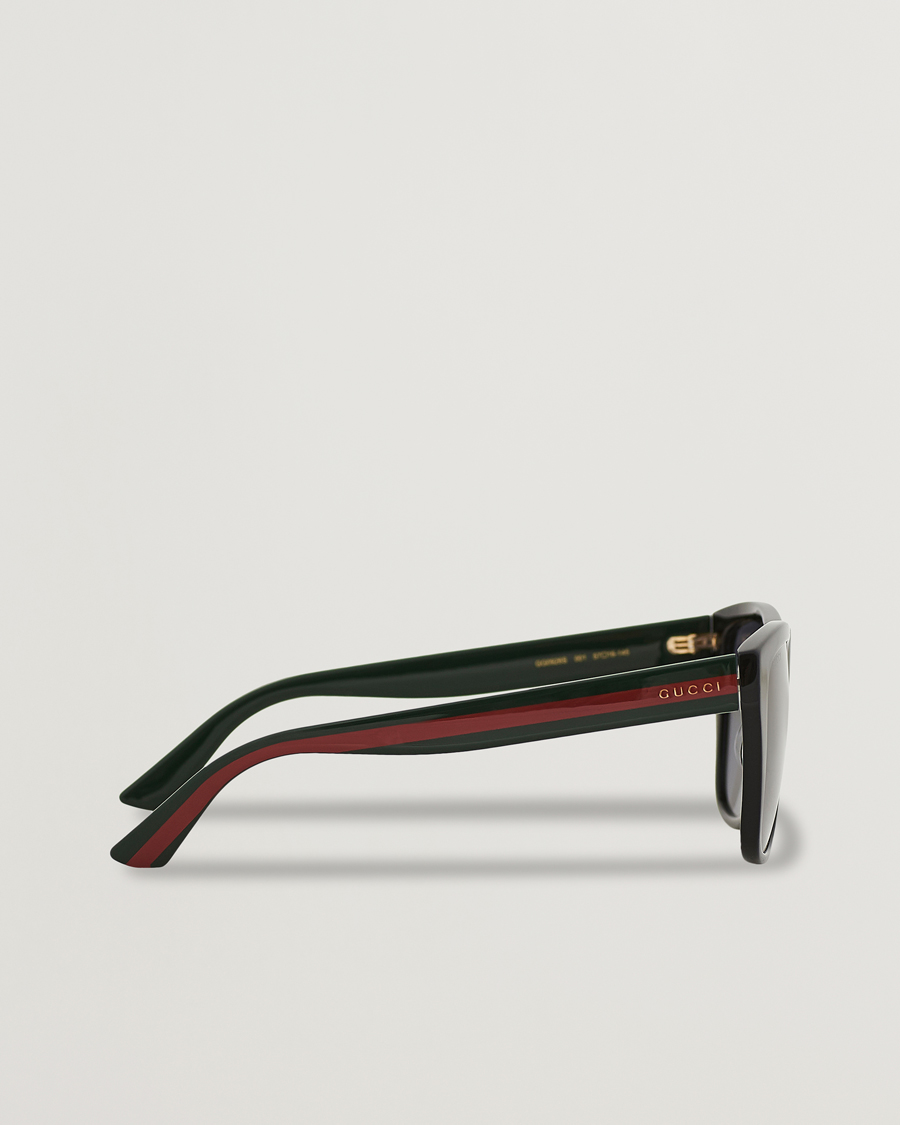 Homme | Lunettes De Soleil | Gucci | GG0926S Sunglasses Black/Green