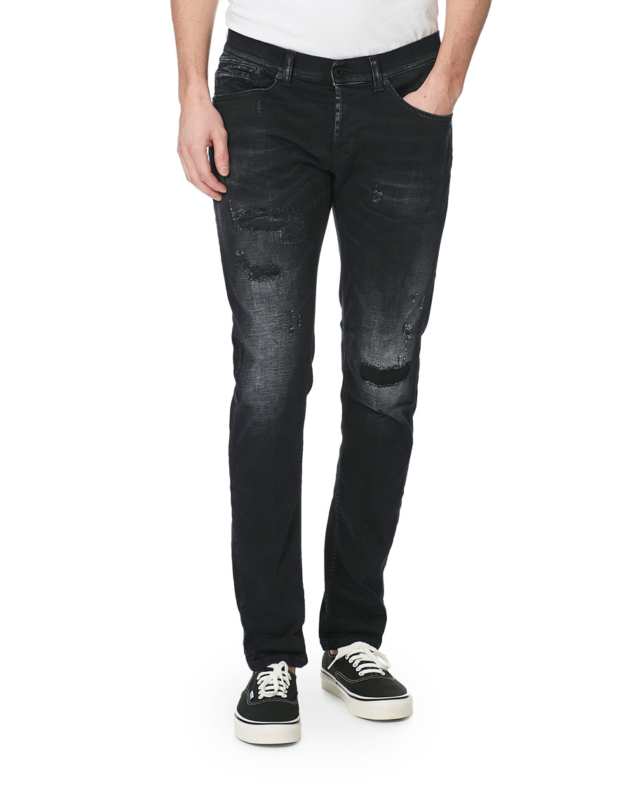 Homme | Jeans | Dondup | George Jeans Destroyed Black