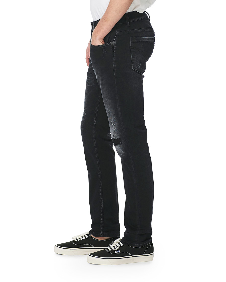 Homme | Jeans | Dondup | George Jeans Destroyed Black