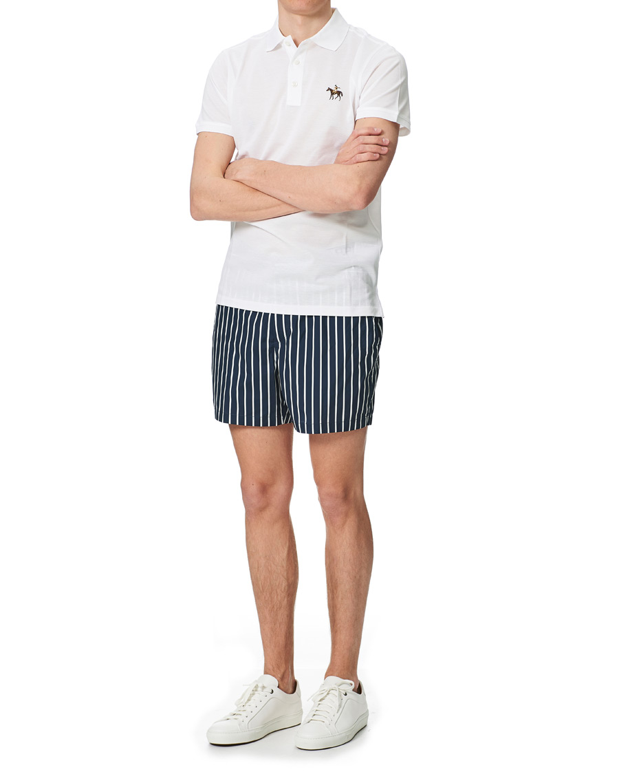 Homme | Maillots De Bain | Ralph Lauren Purple Label | Riviera Swim Trunks Navy/White