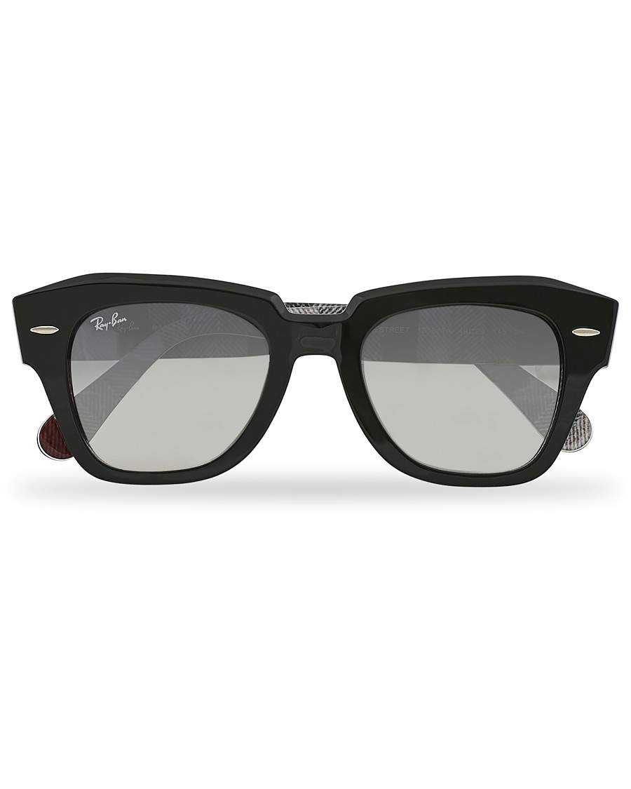 Homme | Ray-Ban RB2186 State Street Sunglasses Black | Ray-Ban | RB2186 State Street Sunglasses Black