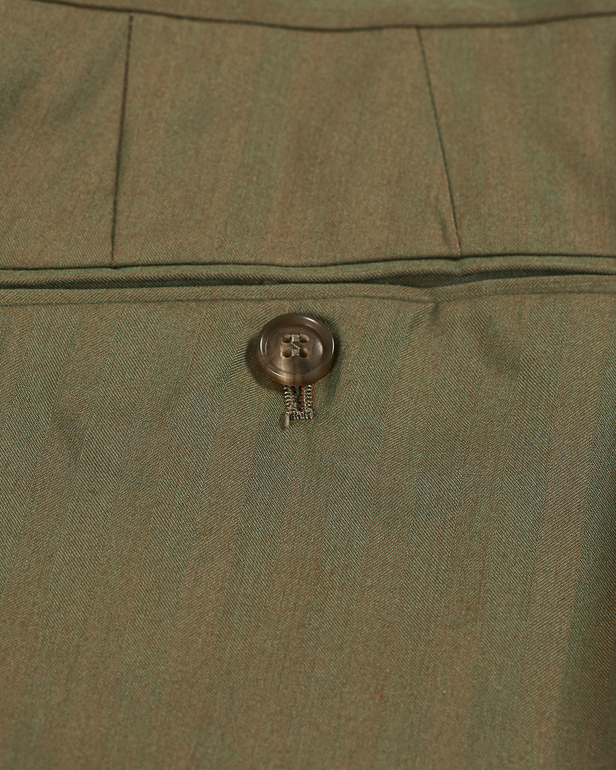 Heren | Broeken | Morris Heritage | Jason Havana Solaro Suit Trousers Olive