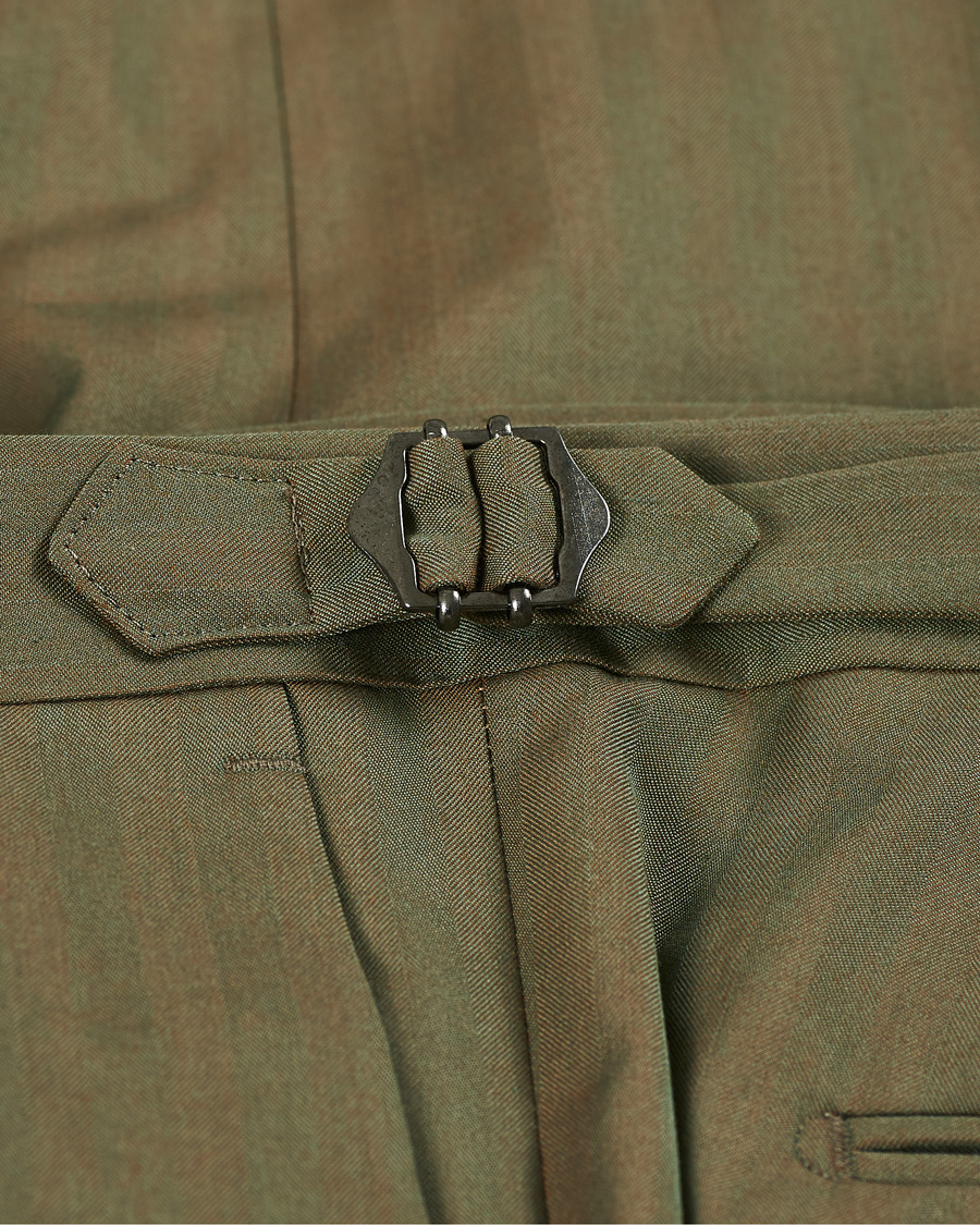 Heren | Broeken | Morris Heritage | Jason Havana Solaro Suit Trousers Olive