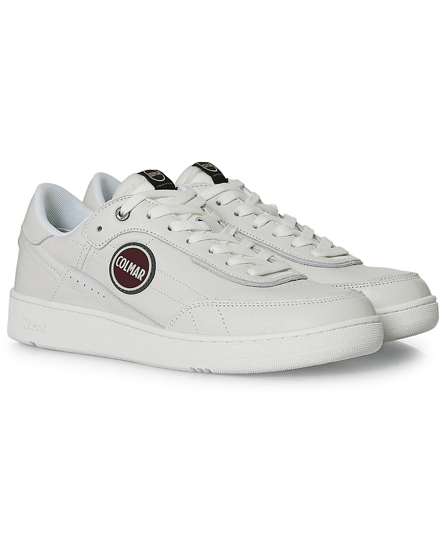Heren | Colmar Foley Leather Sneaker White | Colmar | Foley Leather Sneaker White
