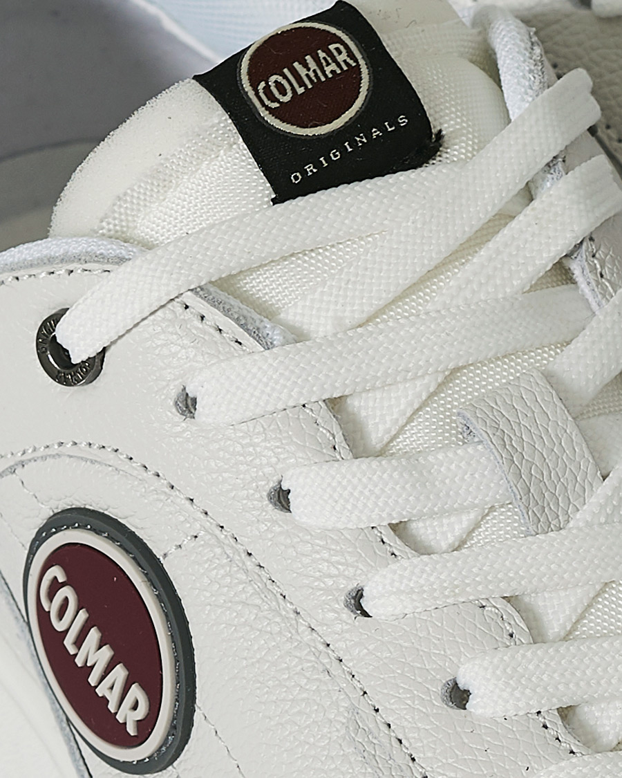 Heren | Colmar Foley Leather Sneaker White | Colmar | Foley Leather Sneaker White