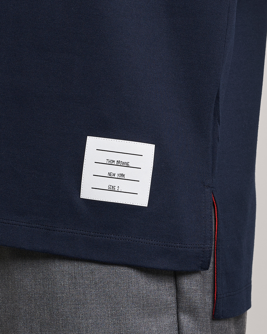 Heren | T-shirts | Thom Browne | Relaxed Fit T-Shirt Navy