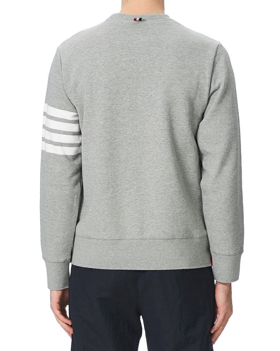 Homme | Pulls Et Tricots | Thom Browne | 4 Bar Loopback Sweatshirt Heather Grey