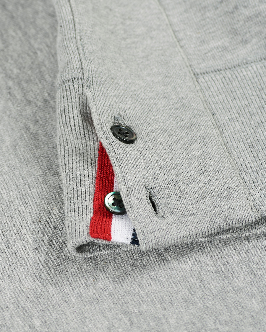 Homme | Pulls Et Tricots | Thom Browne | 4 Bar Loopback Sweatshirt Heather Grey