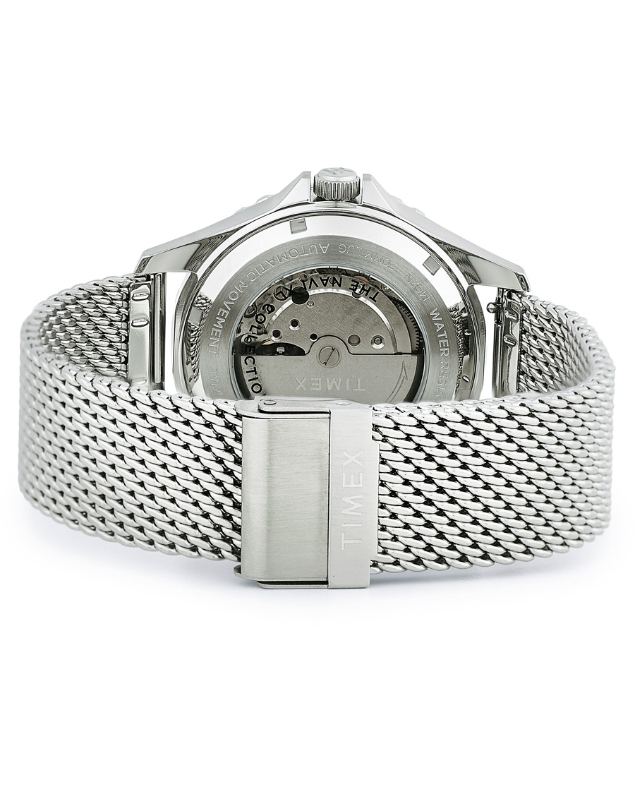 Homme | Timex Navi XL Automatic 41mm Steel/Blue Dial | Timex | Navi XL Automatic 41mm Steel/Blue Dial