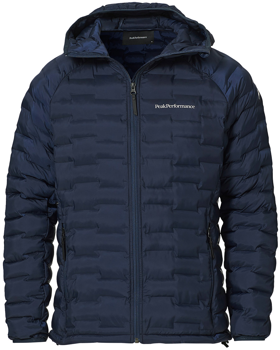 Heren | Jassen | Peak Performance | Argon Light Hooded Jacket Blue Shadow