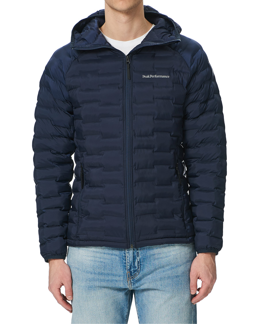 Heren | Jassen | Peak Performance | Argon Light Hooded Jacket Blue Shadow