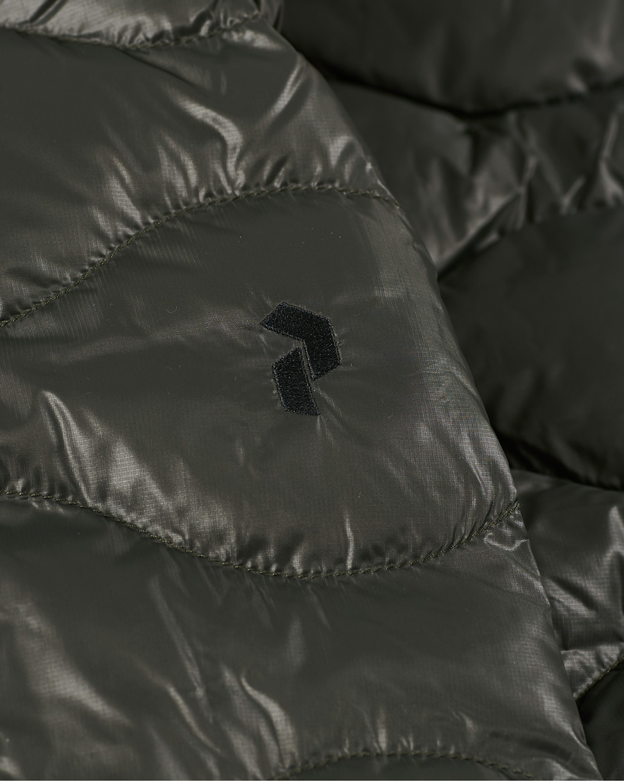 Homme | Manteaux Et Vestes | Peak Performance | Helium Hooded Jacket Black Olive