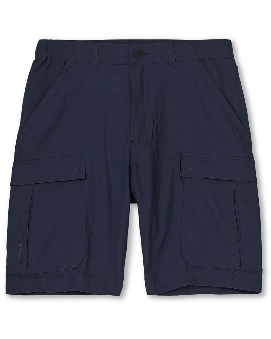 Heren | Korte broek | Peak Performance | Moment Cargo Shorts Blue Shadow
