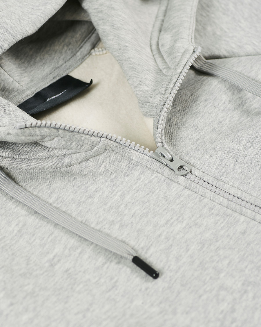 Homme | Pulls Et Tricots | Peak Performance | Original Logo Full Zip Hoodie Grey Melange